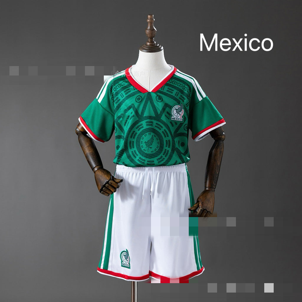 2026 World Cup Kids Soccer Jersey & Shorts Set - Youth Football Kit Exclusive jerseys for young football fans