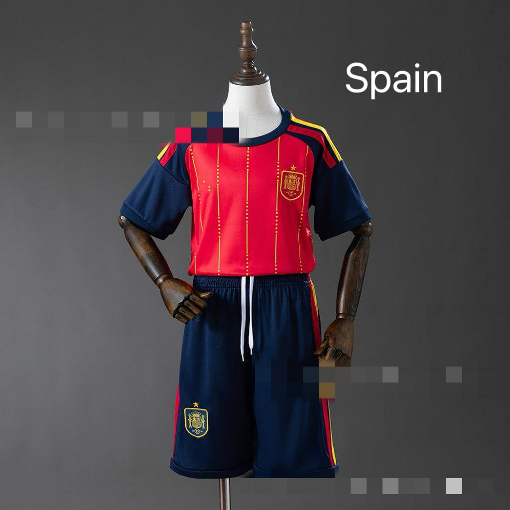 2026 World Cup Kids Soccer Jersey & Shorts Set - Youth Football Kit Exclusive jerseys for young football fans