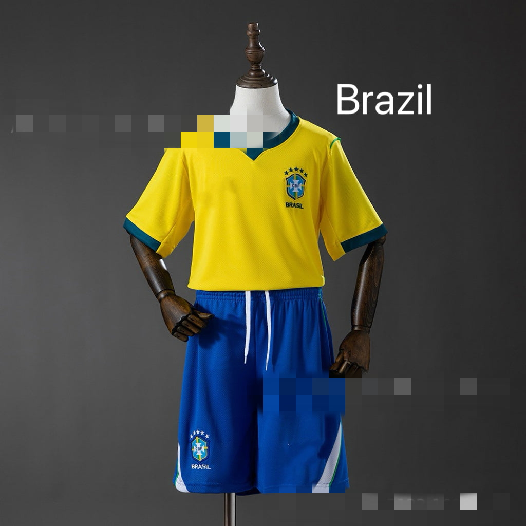 2026 World Cup Kids Soccer Jersey & Shorts Set - Youth Football Kit Exclusive jerseys for young football fans