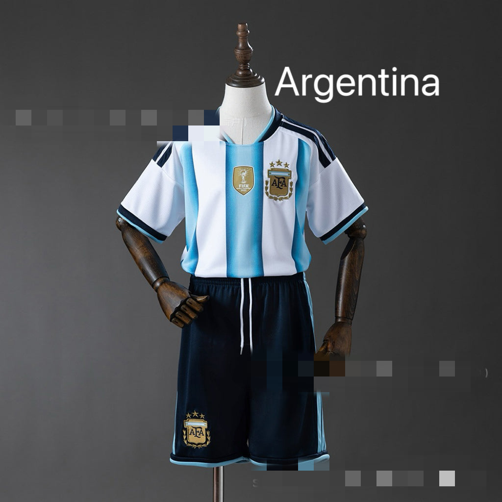 2026 World Cup Kids Soccer Jersey & Shorts Set - Youth Football Kit Exclusive jerseys for young football fans