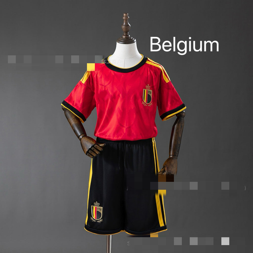 2026 World Cup Kids Soccer Jersey & Shorts Set - Youth Football Kit Exclusive jerseys for young football fans