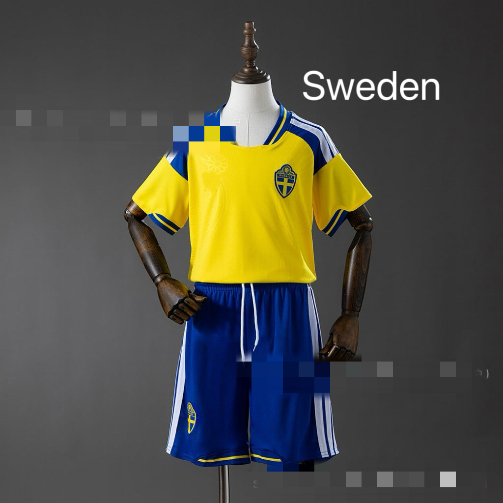 2026 World Cup Kids Soccer Jersey & Shorts Set - Youth Football Kit Exclusive jerseys for young football fans