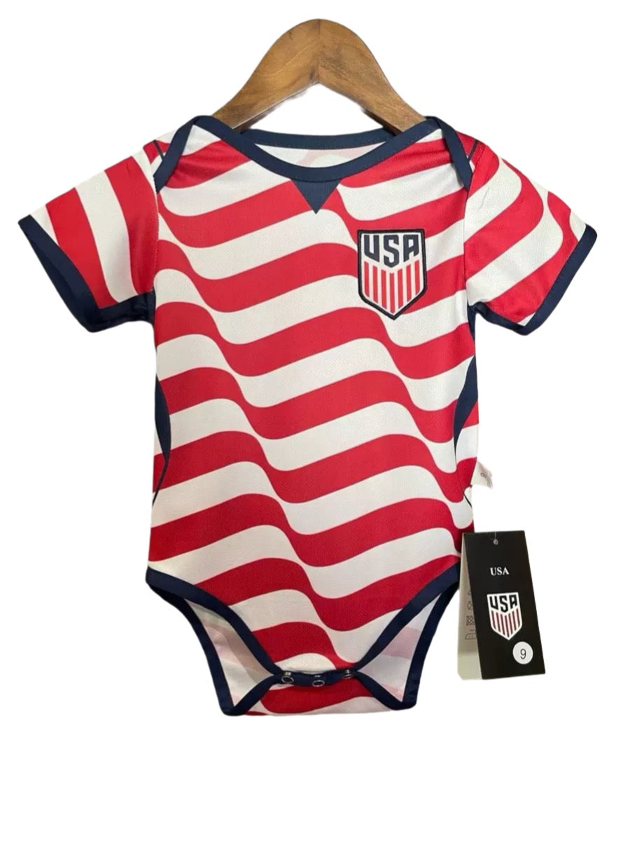 2026 World Cup Baby Soccer Jersey Romper & Shorts Set | Infant Football Kit for Newborns & Toddlers