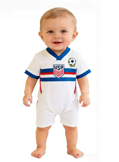 World Cup 2026 Baby Clothes - Newborn Soccer Fan Outfit & Keepsake