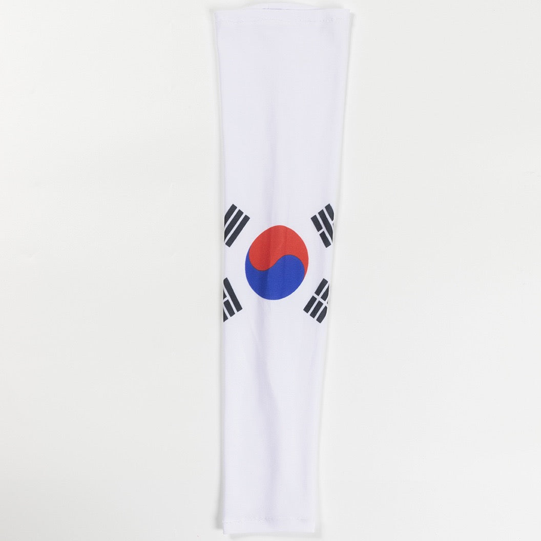 National Team Flag Tattoo Arm Sleeves | 2026 World Cup Patriotic Arm Warmers | High-Stretch Milk Silk Cooling Sleeves for Stadium & Outdoor