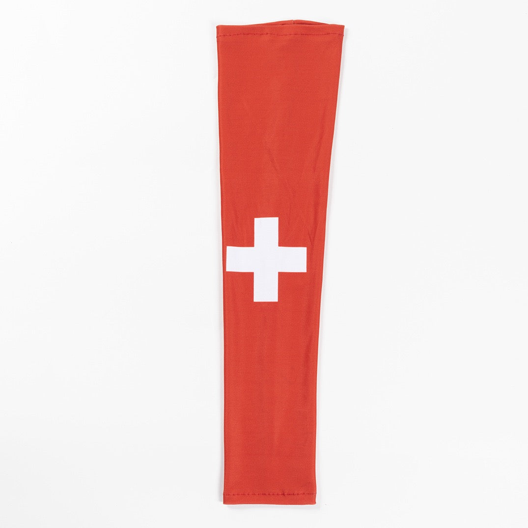 National Team Flag Tattoo Arm Sleeves | 2026 World Cup Patriotic Arm Warmers | High-Stretch Milk Silk Cooling Sleeves for Stadium & Outdoor