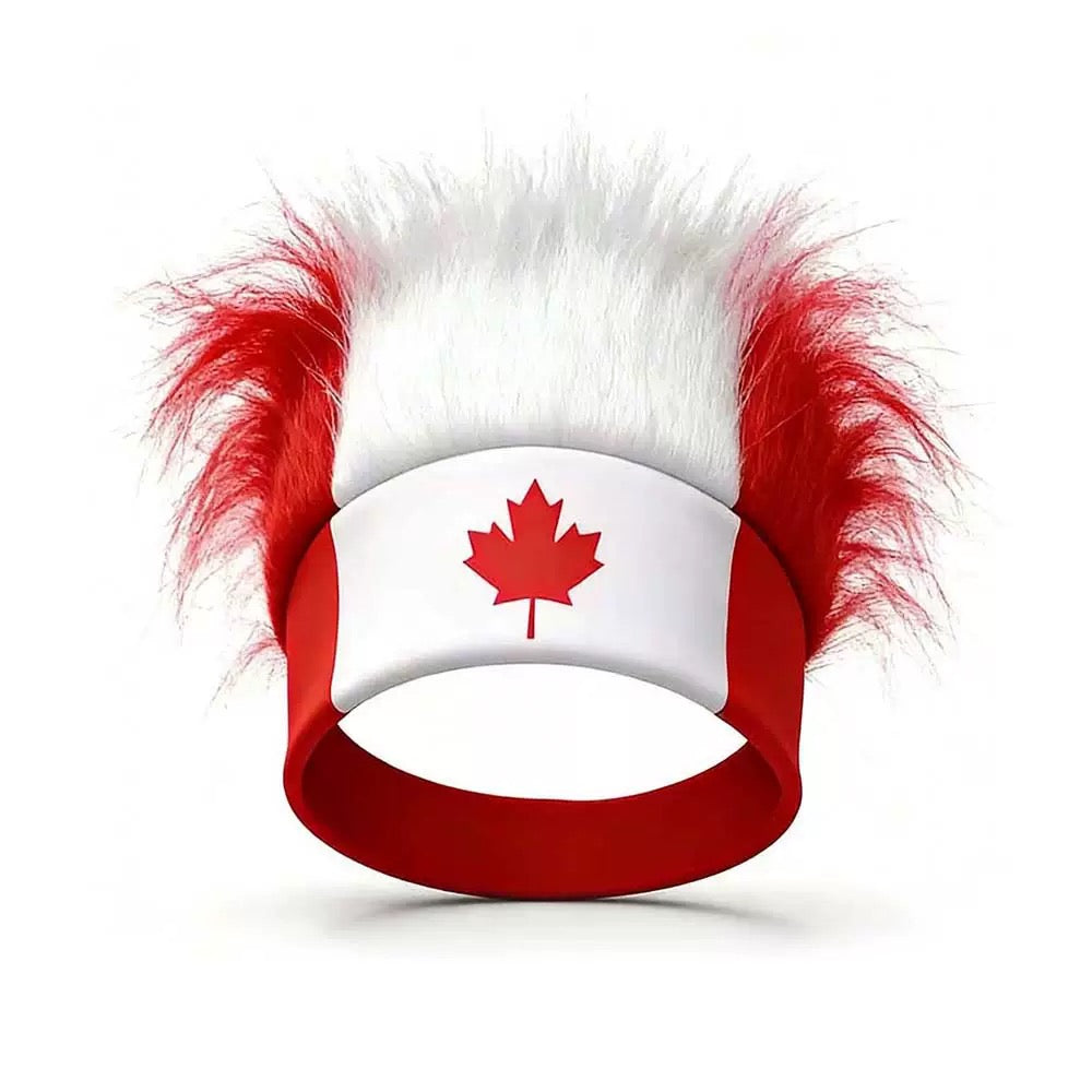 2026 World Cup Soccer Fan Set | Headband and Hair Ties for USA Mexico Canada