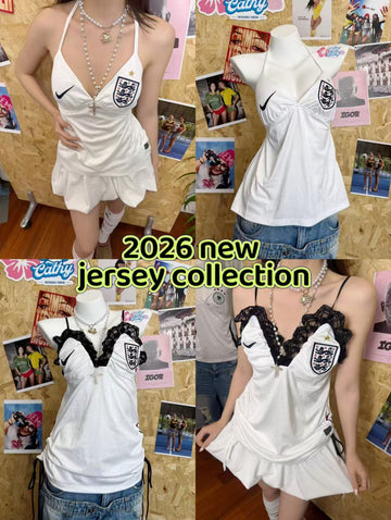 England Women's 2026 World Cup Tank Top | Breathable Three Lions Soccer Vest