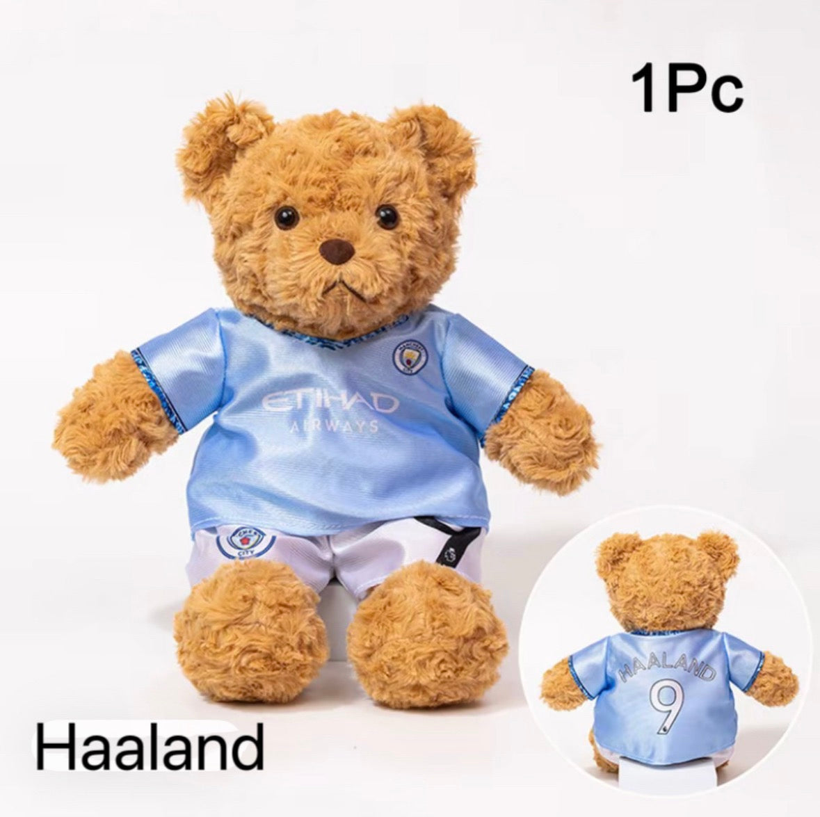Messi, Neymar, Ronaldo 2026 World Cup Plush Bears | Exclusive Soccer Legend Souvenirs