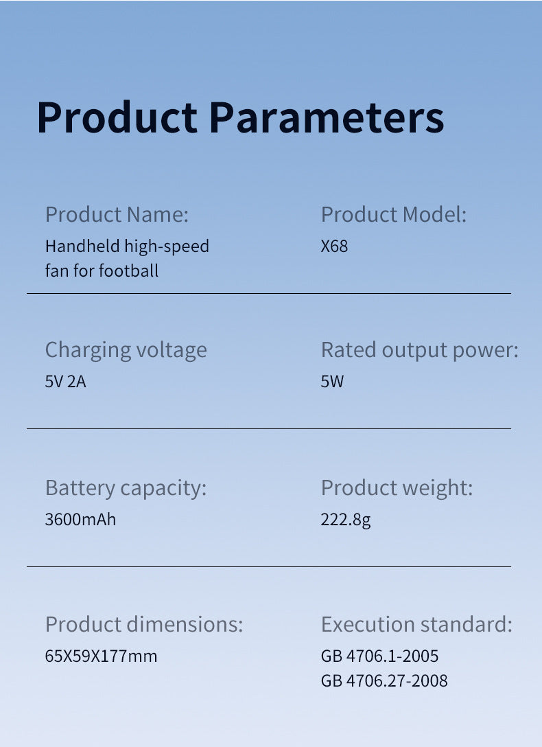 Soccer Ball Mini Fan for World Cup 2026 | Portable Cooling Device with National Team Colors | Cute Travel Fan for Football Matches