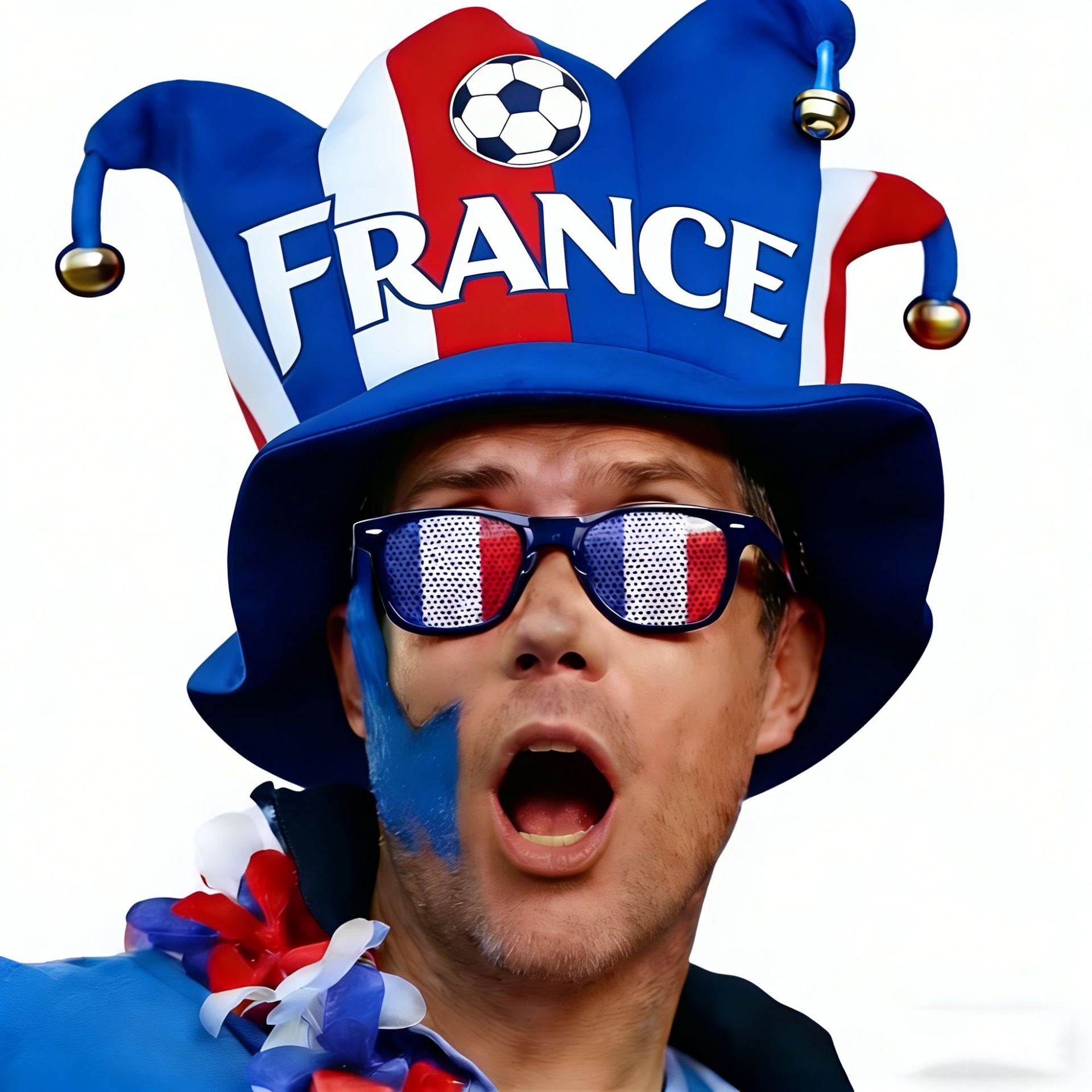 Funny 2026 World Cup Novelty Fan Hat | Crazy Soccer Ball Plush Cap | Outrageous National Team Costume Hat for Super Fans