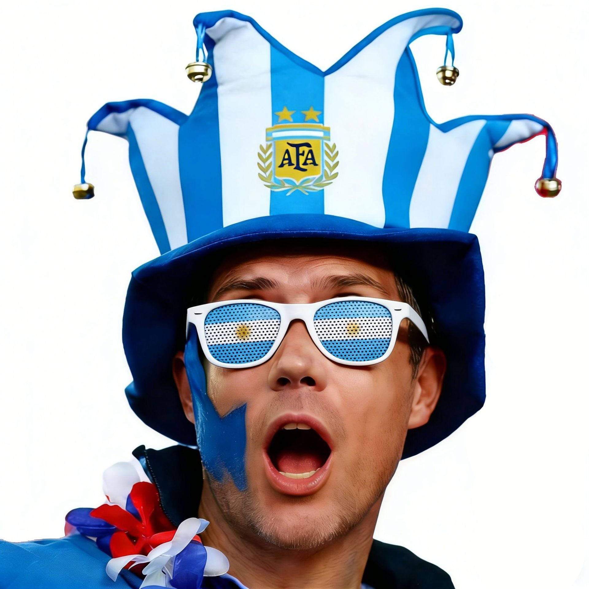 Funny 2026 World Cup Novelty Fan Hat | Crazy Soccer Ball Plush Cap | Outrageous National Team Costume Hat for Super Fans