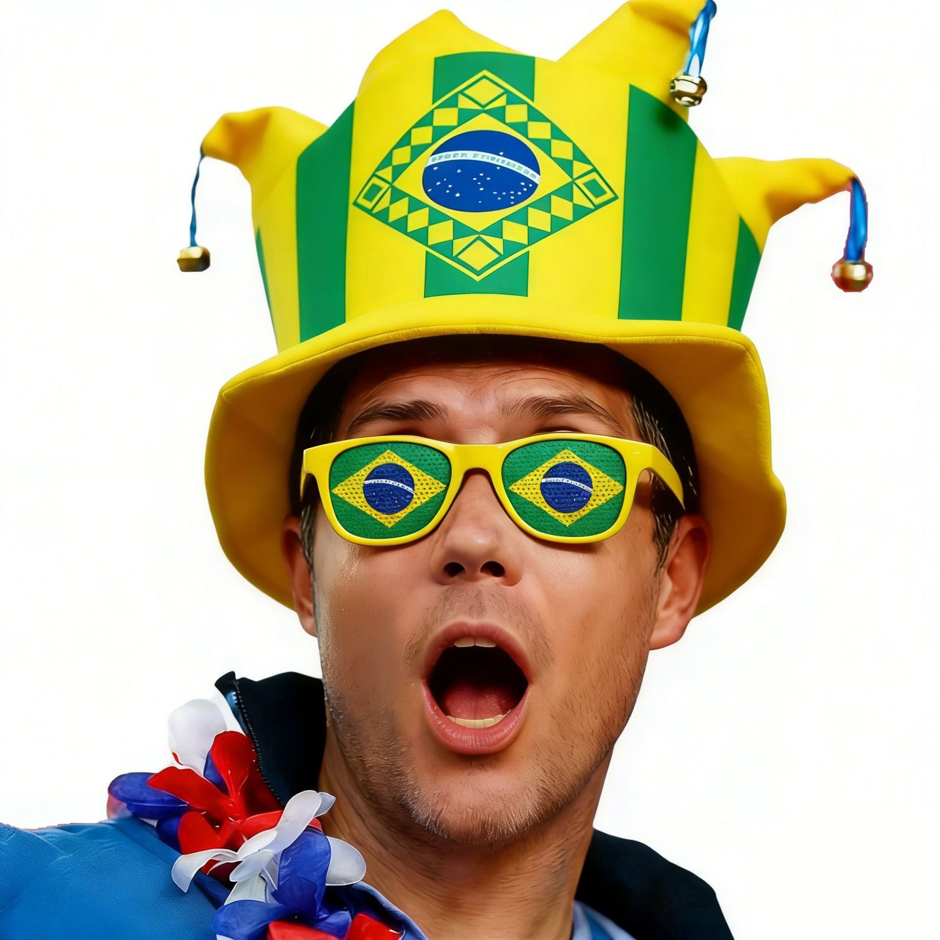 Funny 2026 World Cup Novelty Fan Hat | Crazy Soccer Ball Plush Cap | Outrageous National Team Costume Hat for Super Fans