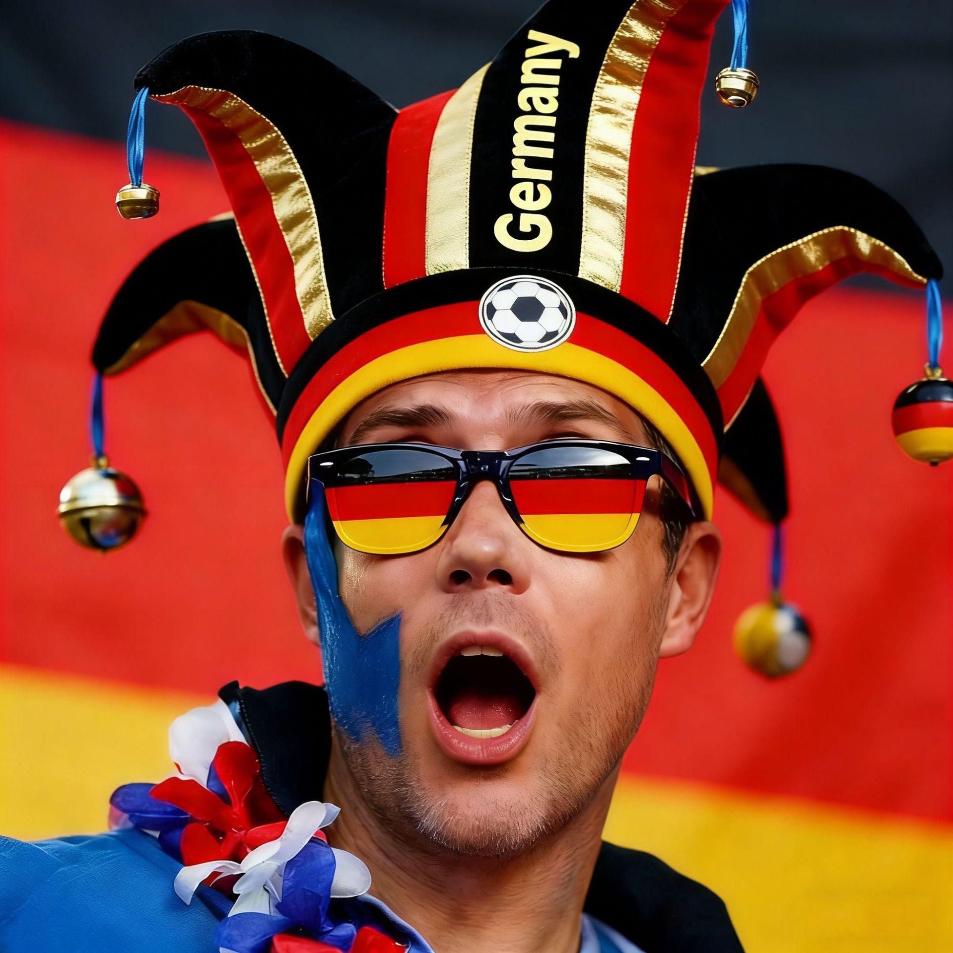 Funny 2026 World Cup Novelty Fan Hat | Crazy Soccer Ball Plush Cap | Outrageous National Team Costume Hat for Super Fans