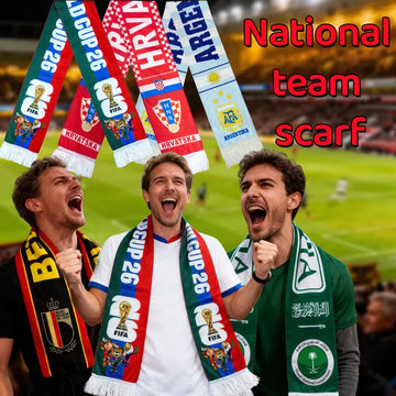 2026 National Team Soccer Scarf For World Cup Match Day Fans